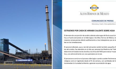 Reportan explosión en AHMSA: hay tres lesionados, en Monclova