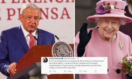 AMLO y otros mandatarios envían condolencias al pueblo británico por la muerte de la reina Isabel II