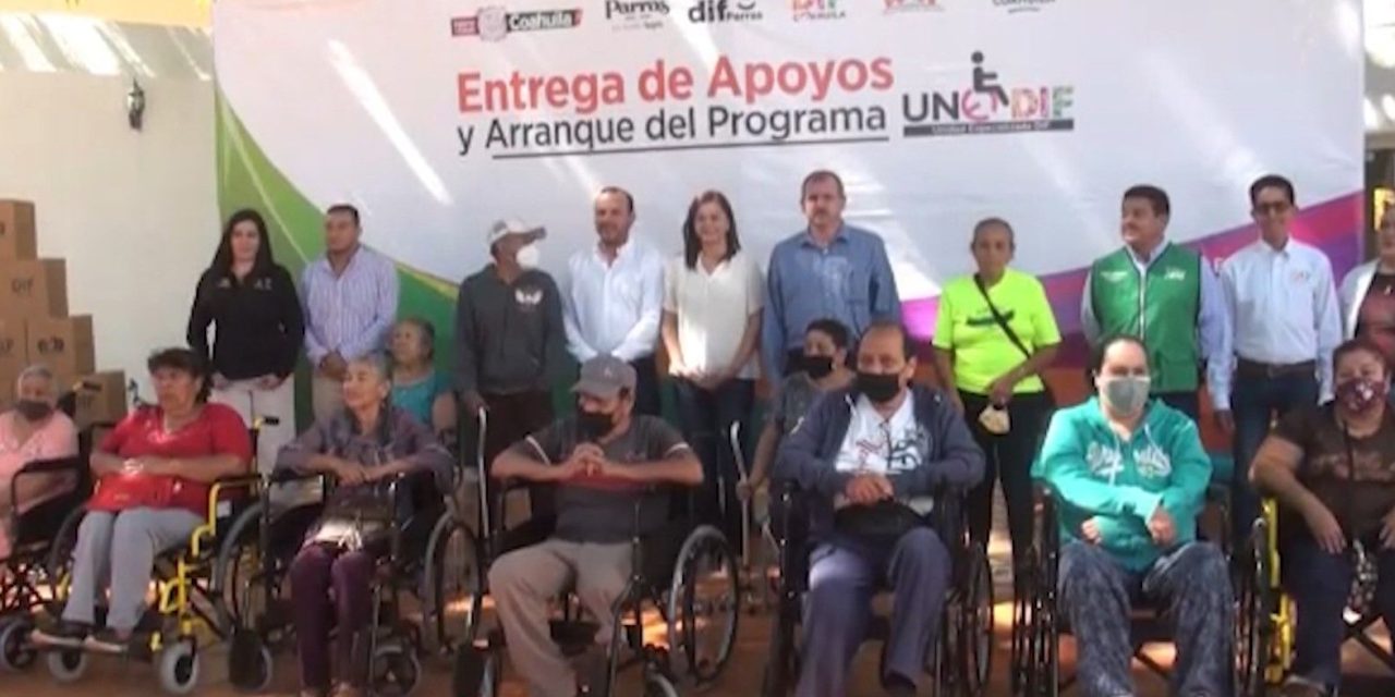 Ponen en marcha entrega de apoyos y arranque del programa UNEDIF en Parras