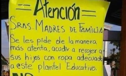 Saltillo:’No minishort, no minifaldas’; escuela pide a madres vestir ‘bien’ para recoger a niños