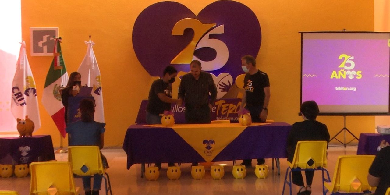 Dan inicio al boteo Teletón en Saltillo