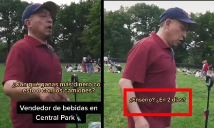 Hombre se ‘hace millonario’ vendiendo agua en Central Park… gana hasta 100 mil pesos en 2 días