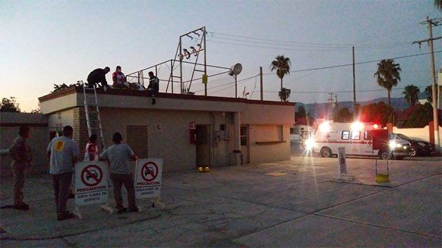 Ladrón sufre descarga eléctrica en Múzquiz