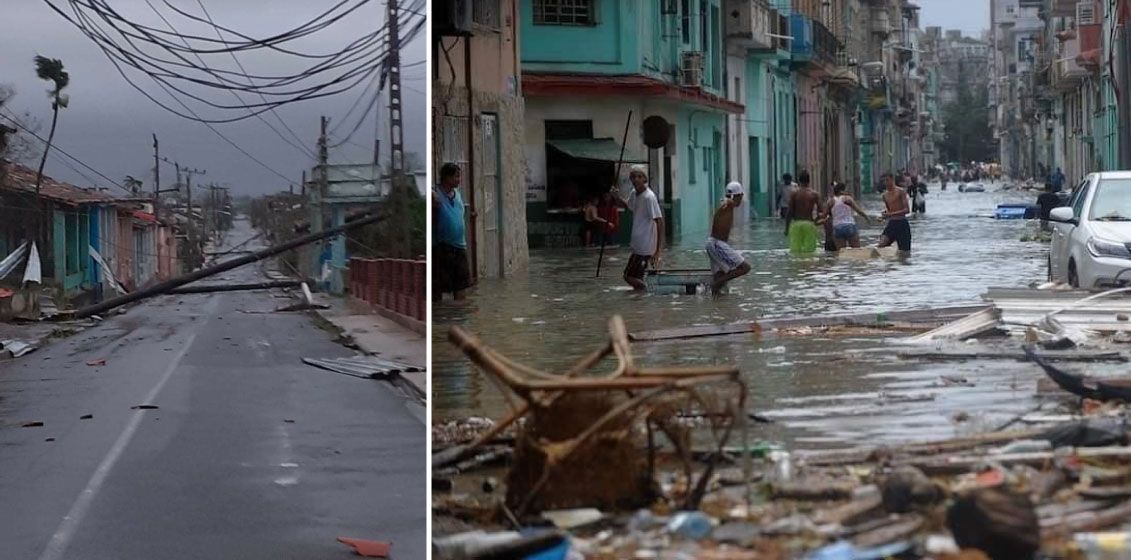 Huracán Ian causa estragos en Cuba: prevén marejadas ciclónicas y daños por 70 mil mdd en EU