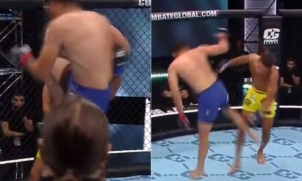 El espectacular nocaut de un peleador mexicano en las MMA