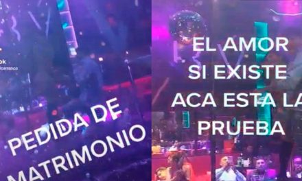 Hombre le pide matrimonio a chica que baila en table dance de Tlaxcala