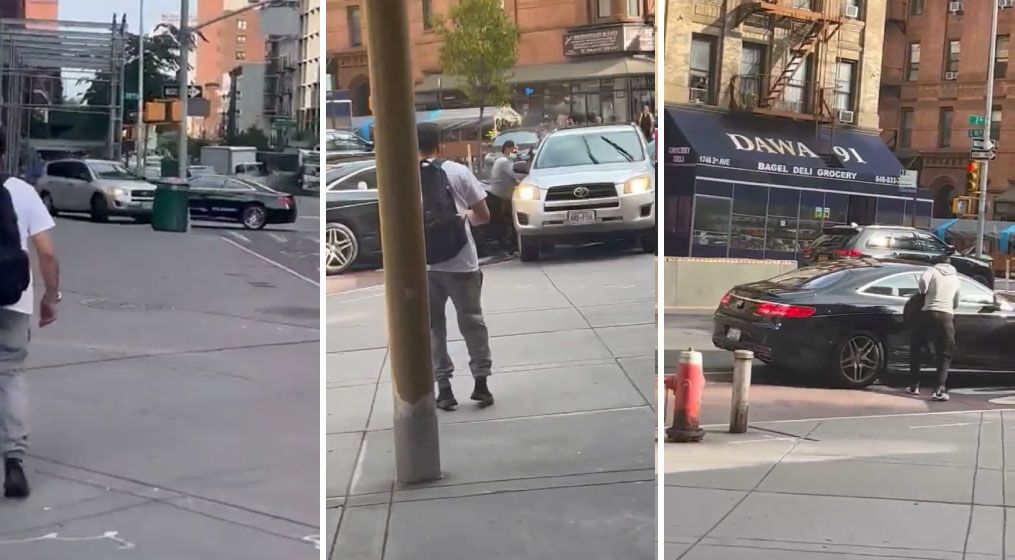 ¡Como de película! Captan persecución en Nueva York: robaron 20 mil dólares (videos)