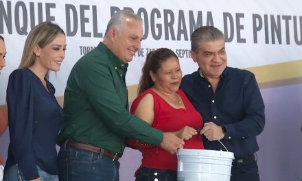 Arrancan programa de pintura a bajo costo en Coahuila