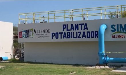 Se cumple sueño para Allende: inauguran planta potabilizadora