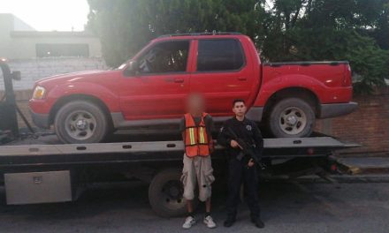 ‘Chicharito’ a la cárcel; joven de 17 años roba camioneta y asalta dos tiendas en Saltillo