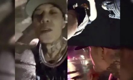 Los momentos de tensión de Santa Fe Klan al ser detenido por la policía (video)