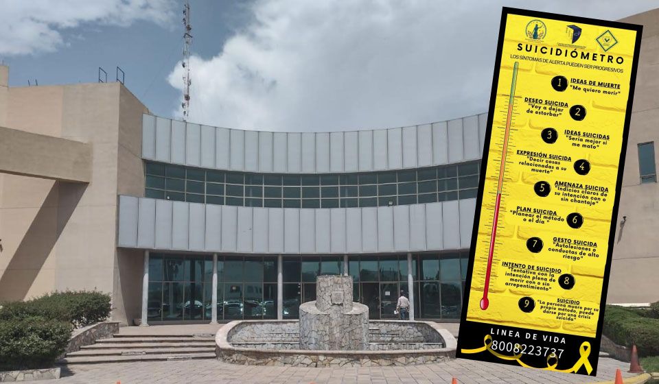 FGE de Coahuila presenta el Suicidómetro ante el incremento de incidencias en Coahuila