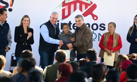 Alcalde y gobernador mejoran fachadas de Torreón