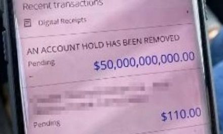 Honestidad nivel: Le depositan 50 mil millones de dólares y los devuelve