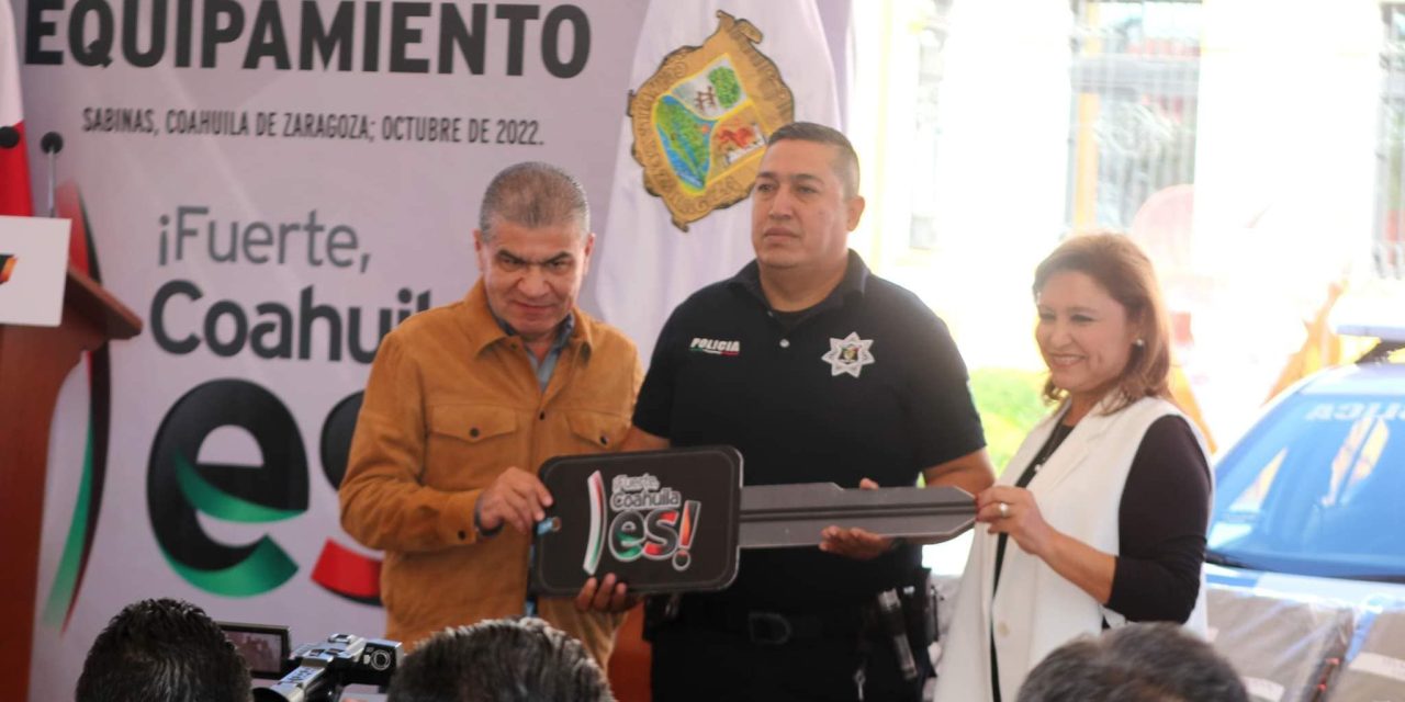 Se fortalece dirección de seguridad pública en Sabinas