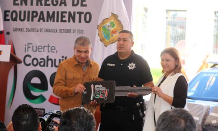 Se fortalece dirección de seguridad pública en Sabinas