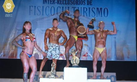 ‘Cada que voy al gym me siento libre’: realizan torneo de fisicoculturismo reclusos en CDMX