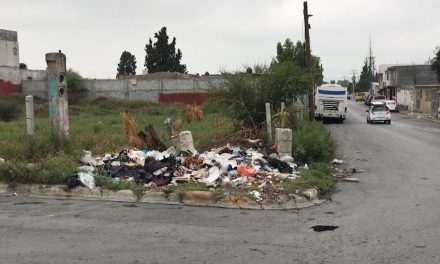 Toman lote baldío como basurero en colonia Vistahermosa de Saltillo; ya es un foco de contaminación