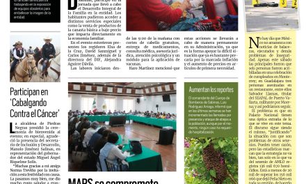 Portada Región Carbonífera [23 de octubre de 2022] Alcaldesa continúa con apoyos en Villa de Agujita; Cerrar minas dejaría 500 personas sin empleo