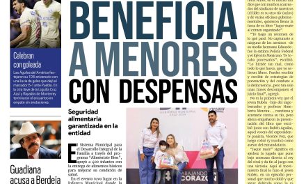 Portada Región Fronteriza [13 de octubre de 2022] DIF Acuña beneficia a menores con despensas; Alcalde de Acuña entrega obra de pavimentación; y más…