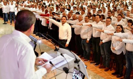 Javier Díaz al frente de la mesa directiva de la Asociación de Servidores Públicos Priistas de Coahuila