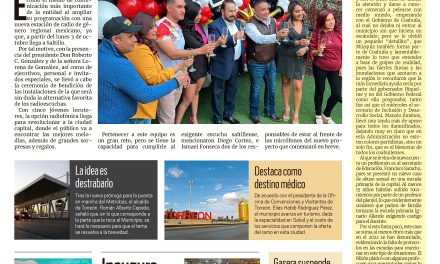 Portada Región Lagunera [1 de octubre de 2022] Llega a RCG Media ‘La Más Perra 99.3’; Inaugura MARS empresa en Frontera y más…
