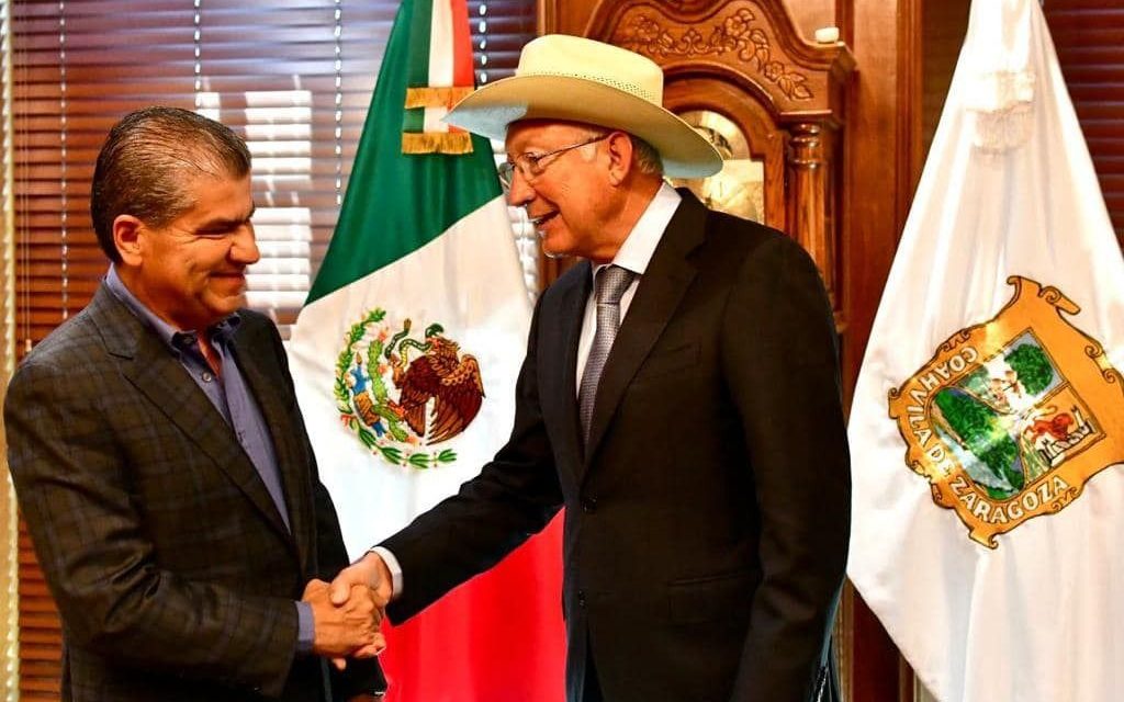 Coahuila es un estado próspero: Embajador de EU