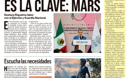 Portada RCG MEDIA [15 de octubre de 2022] Coordinación es la clave: MARS; Escucha las necesidades y más…