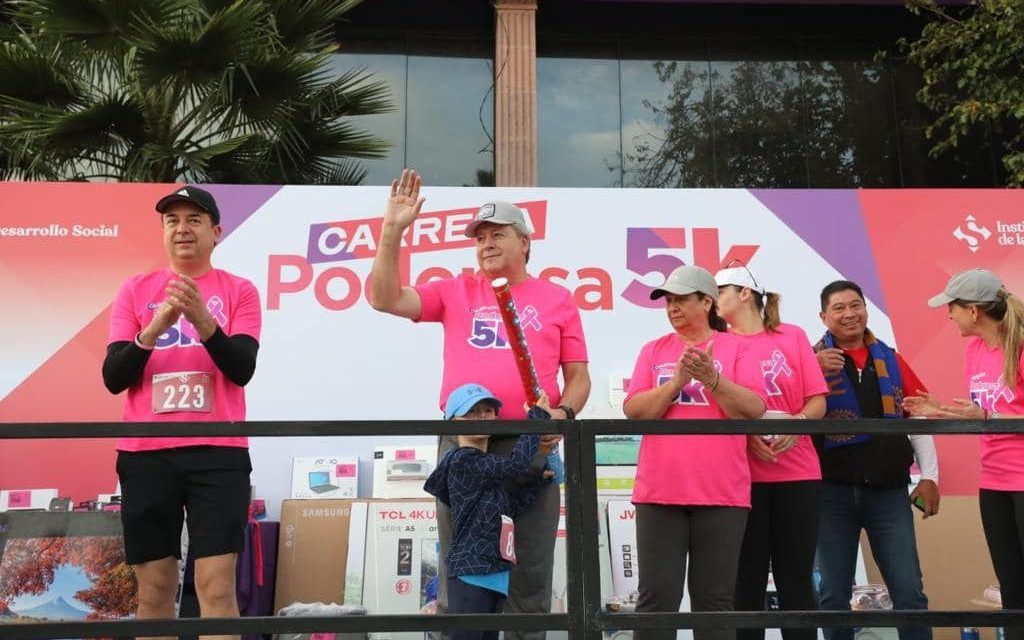 Gran participación; un éxito la Carrera Poderosa 5K