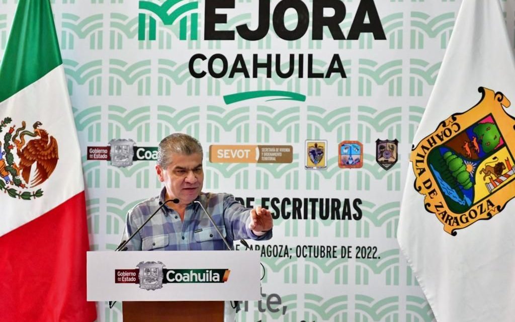 MARS no permitirá que vuelva la delincuencia a Coahuila