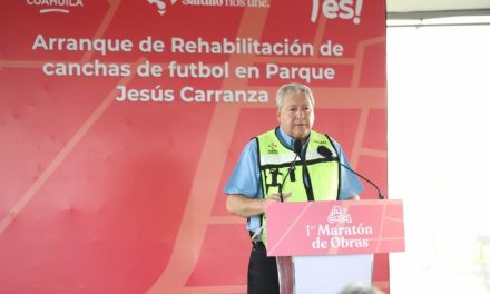Avanzan obras en el parque Jesús Carranza