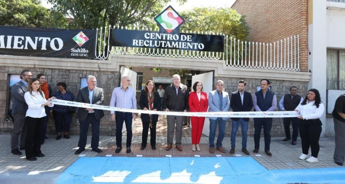 Inauguran Centro de Reclutamiento Empresarial en Saltillo