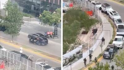 Los momentos de pánico que vivieron en Jalisco tras balacera en un centro comercial (video)