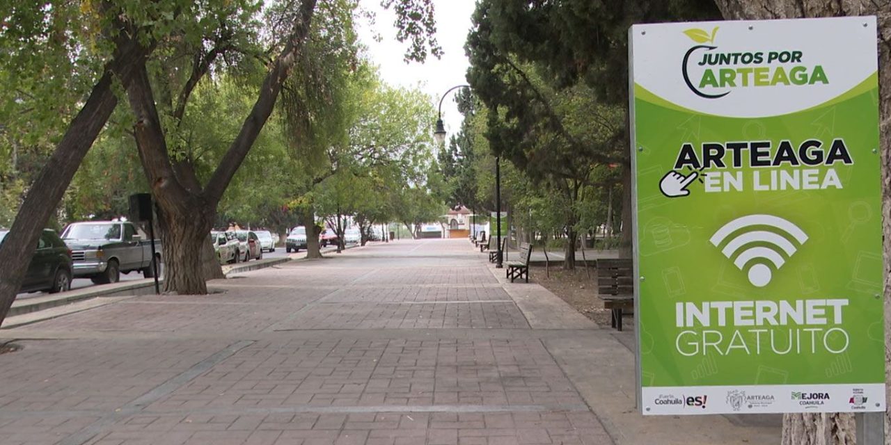 Alameda de Arteaga ya cuenta con internet gratuito