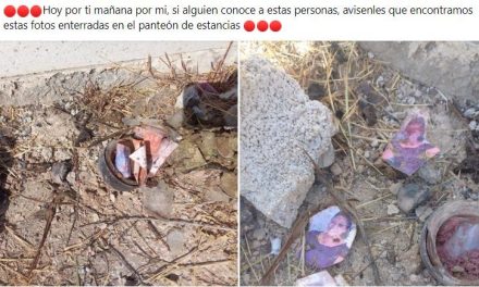 Encuentran brujería en Panteón de Estancias de Monclova