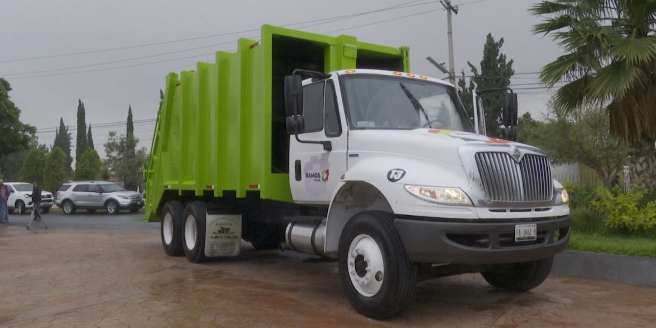 Entregan camión recolector en Ramos Arizpe
