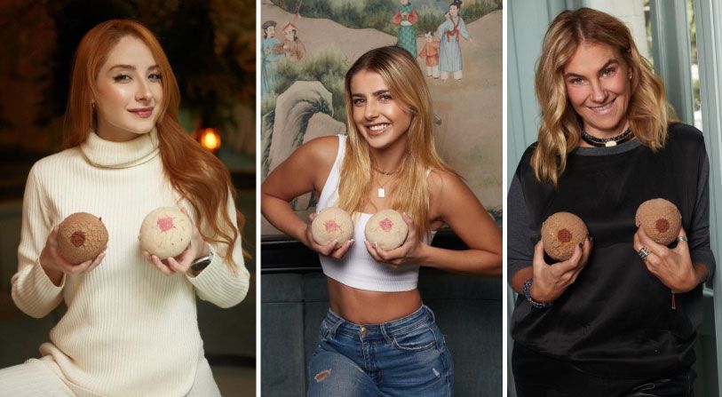 Estas son las ‘conchichis’: un pan que busca concientizar sobre el cáncer de mama