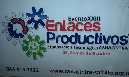 Enlaces productivos CANACINTRA se llevará a cabo del 25 al 27 de octubre