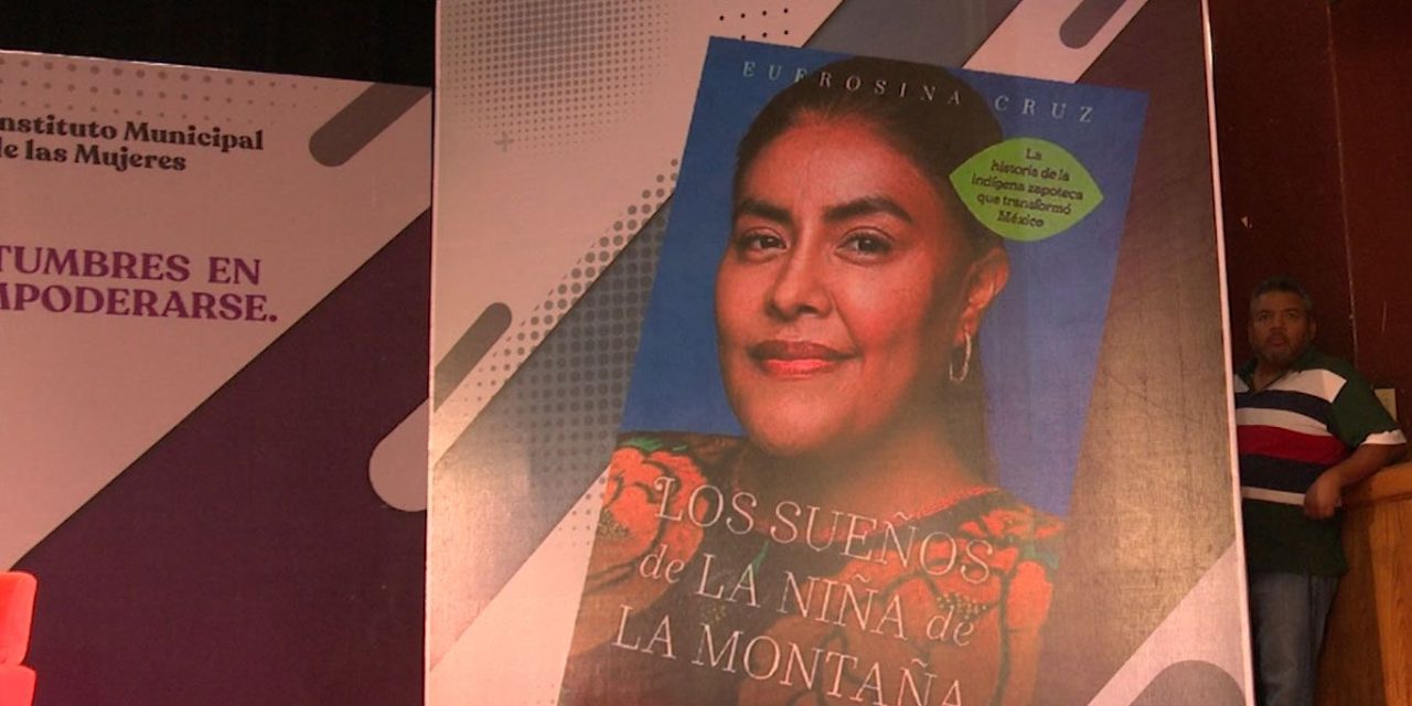 Recibe Saltillo a la diputada Eufrosina Cruz