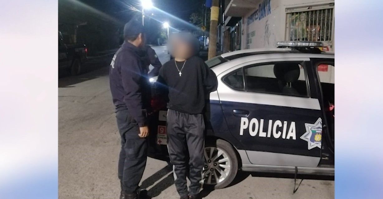 Atrapan a grafitero con las ‘manos en la masa’ en Saltillo