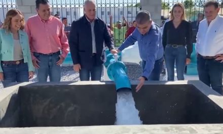 Con inversión de 14 mdp, inauguran pozo de agua en colonia Loma Real de Torreón