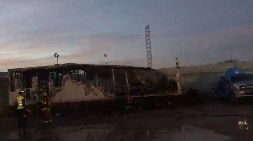 Amanece Saltillo con incendio al interior de una gasera