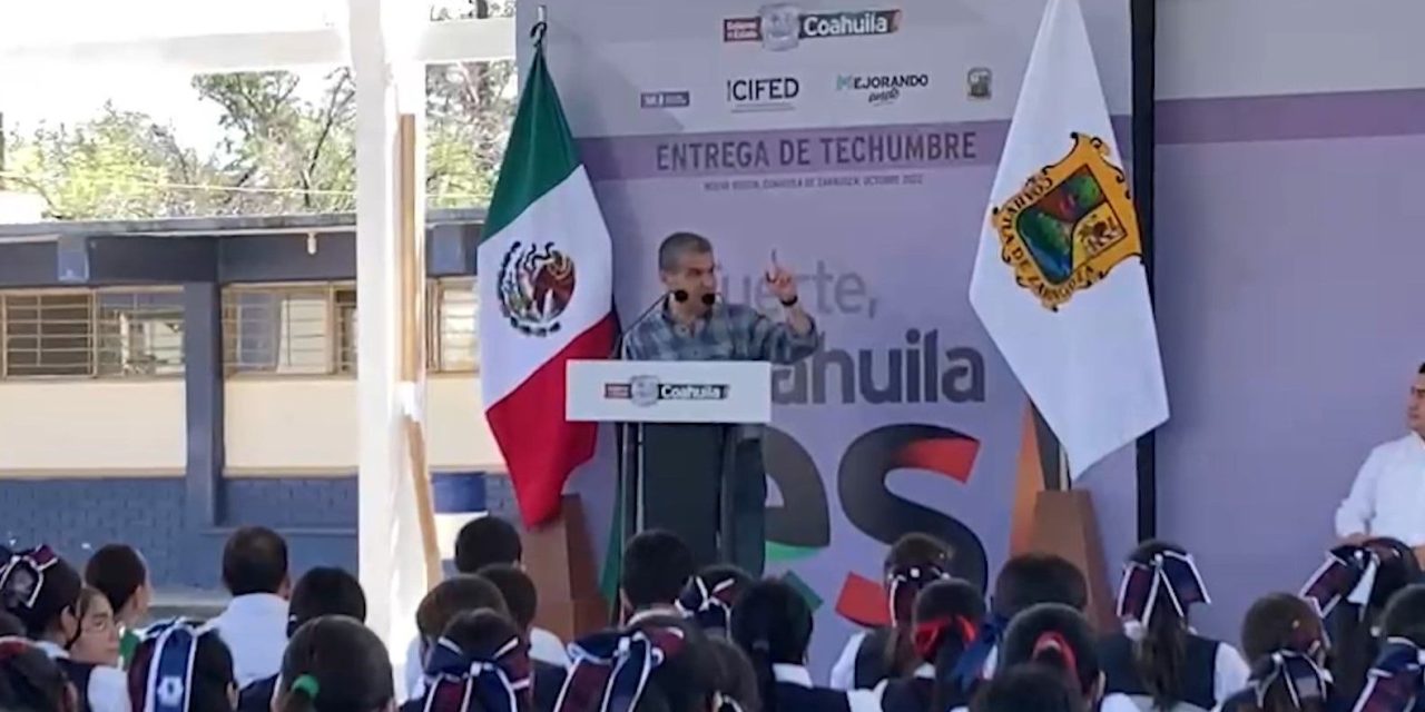 Entrega infraestructura educativa