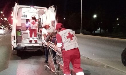 Motociclista ebrio protagoniza accidente en Saltillo