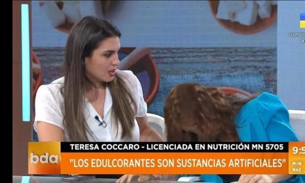 Video: Nutrióloga se desmaya en programa en vivo cuando recomendaba dejar el azúcar