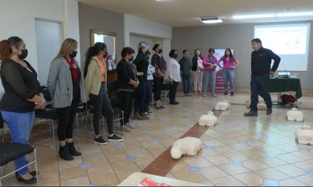 Con éxito se realiza curso de primeros auxilios con causa en Saltillo