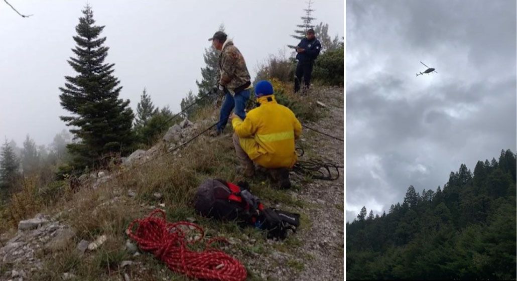 Rescatistas de Arteaga buscan a senderista extraviada