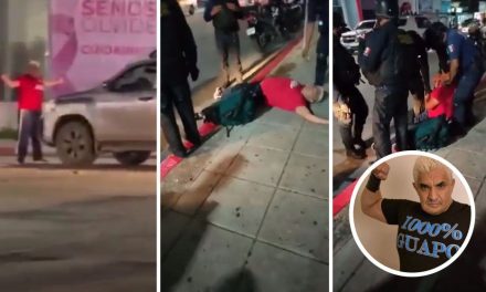 ¡Del ring a la calle! Detienen al luchador Shocker por causar disturbios en vía pública en Chiapas (video)
