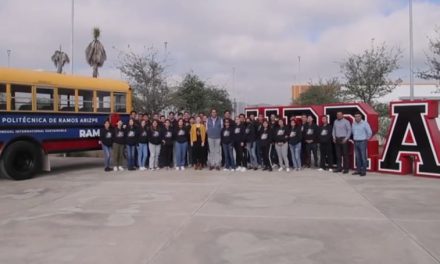 Recibe UPRA camión escolar para traslado de estudiantes en Ramos Arizpe