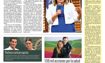 Portada Región Carbonífera [7 de noviembre de 2022] Autoriza Consejo Estatal del PAN explorar alianzas para el 2023; 106 mil acciones por la salud  y más…